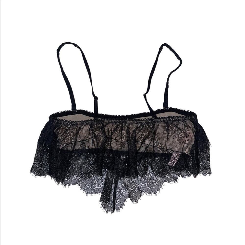 Victoria’s Secret Black Lingerie Bralette Size S/P NWT - Picture 5 of 5